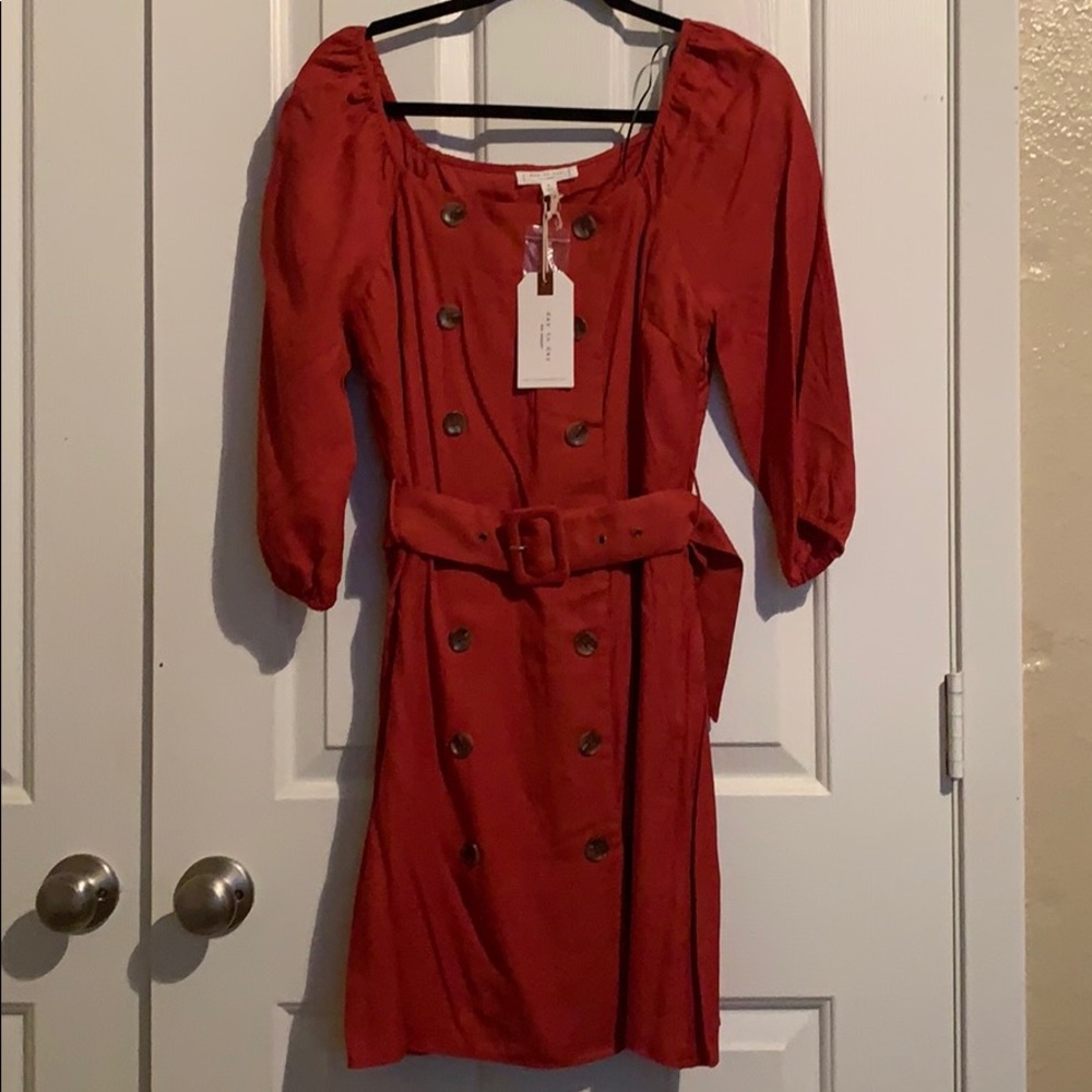 Belted dress